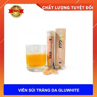 [CHÍNH HÃNG] GLUWHITE Viên Sủi Trắng Da Mờ Nám