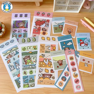 [Series CARTOON] SET Sticker hoạt hình cute GUMMY GIRL