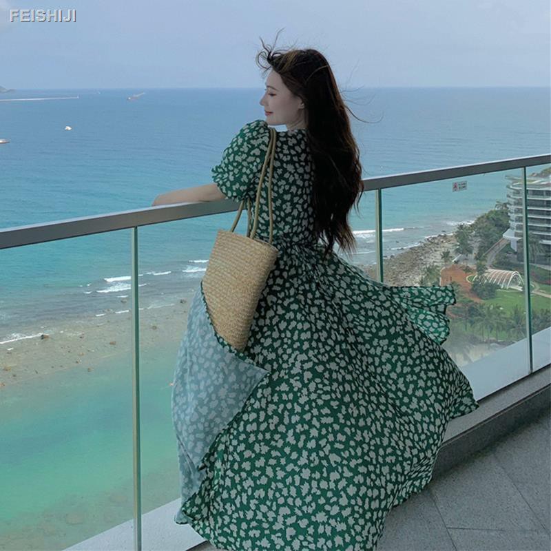 Đầm Voan Hoa Phong Cách Retro Thời Trang Hè 2021 Cho Nữ 7 Ngày | BigBuy360 - bigbuy360.vn