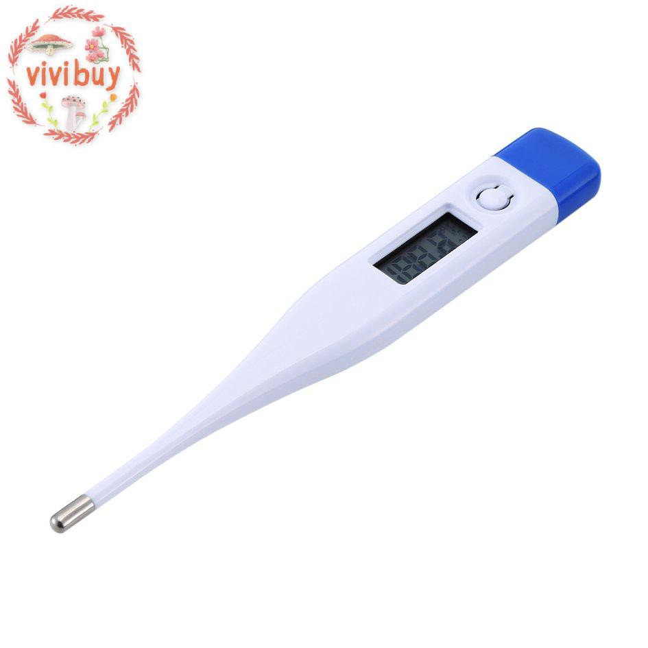 ✿vivi✿ 1 pcs Electronic thermometer Digital display lcd display Ming prompt and memory function measurement accuracy 