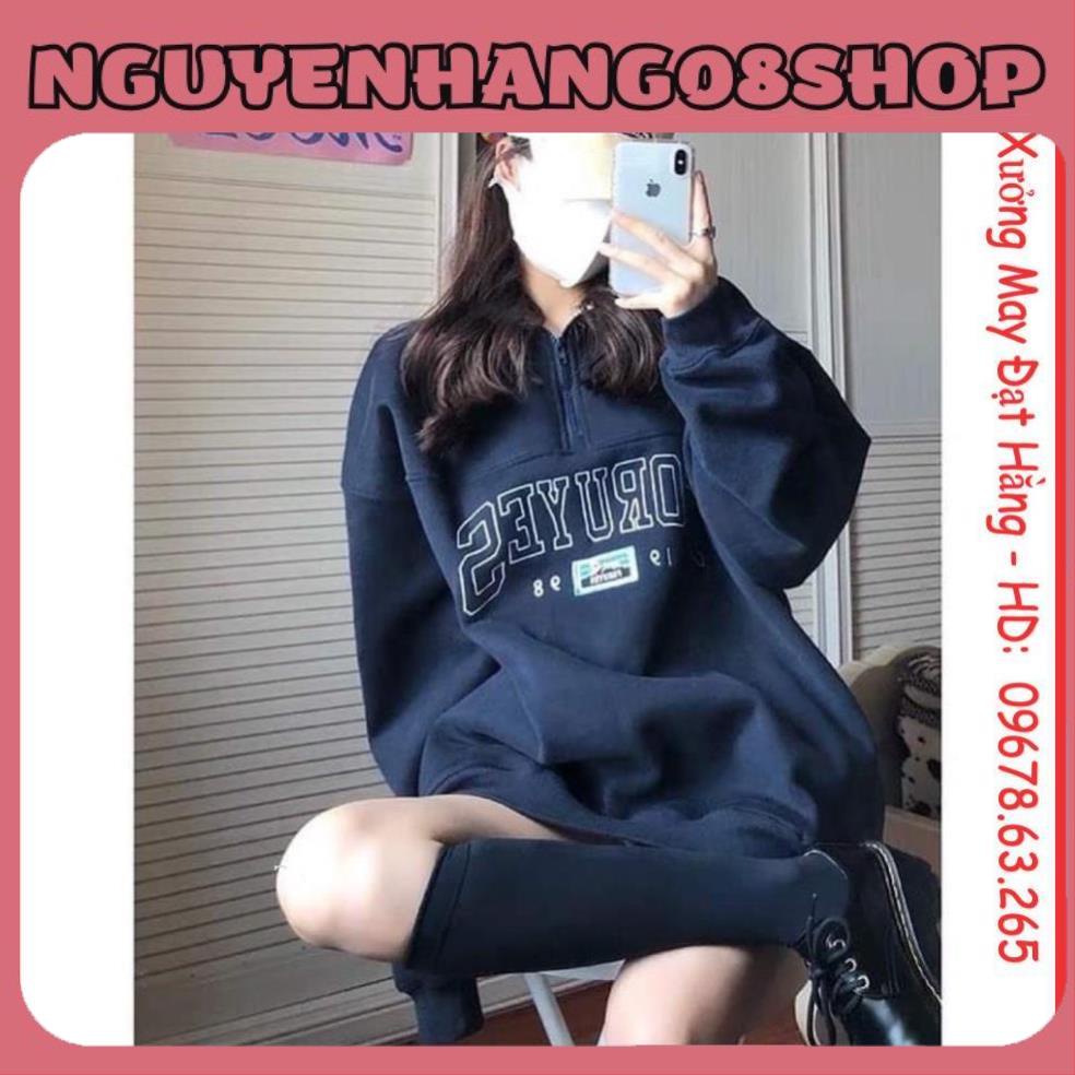 Áo khoác nỉ hoodie cổ bẻ 1998 dài tay, áo hoodie bomber form thụng cánh dơi chuẩn ảnh style Hàn Quốc