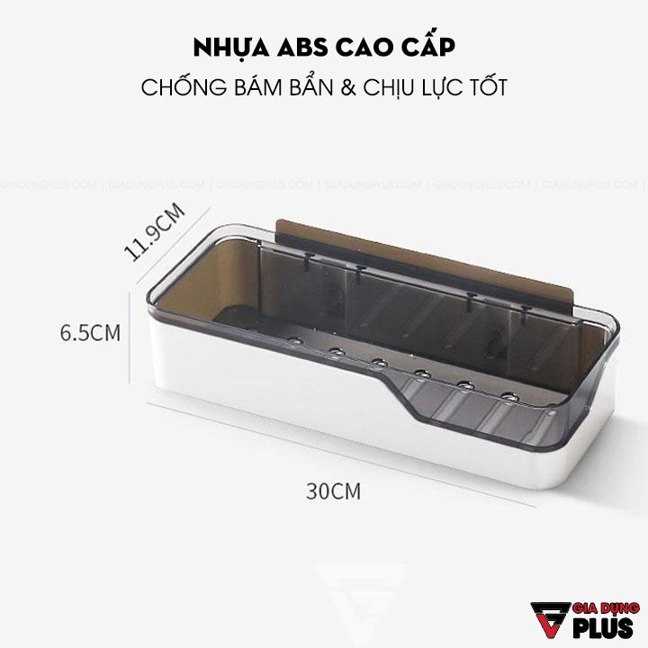 Kệ chữ nhật dán tường nhựa ABS cao cấp, sang trọng ShuangQuing (SQ-0101) | BigBuy360 - bigbuy360.vn