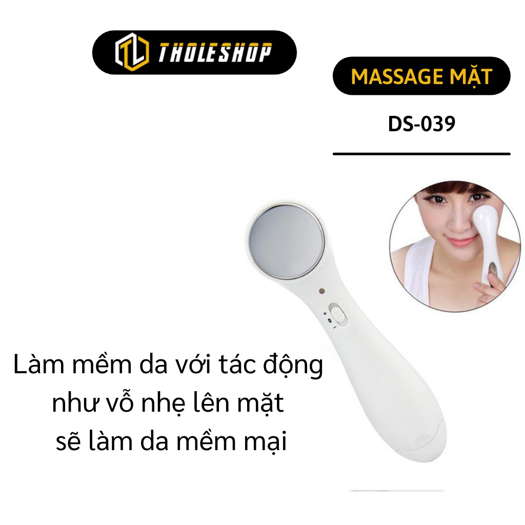 Máy rửa mặt - Máy massage mặt DS-039 bằng ion làm sạch da an toàn cho da và săn chắc 2332