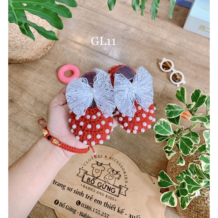 Giày len bé sơ sinh