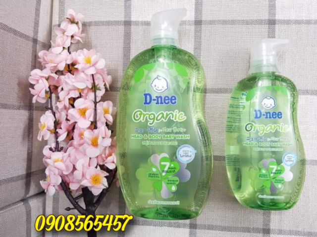 SỮA TẮM GỘI DNEE CHO BÉ SƠ SINH 800ml