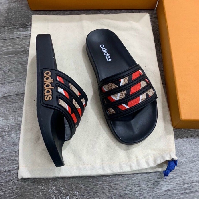 Dép Adidas Nam Cao Cấp Đế Đúc Xịn Qoai 2 Lớp In Họa Tiết Hot Nhất Thị Trường Giá Cực Sốc HAstore