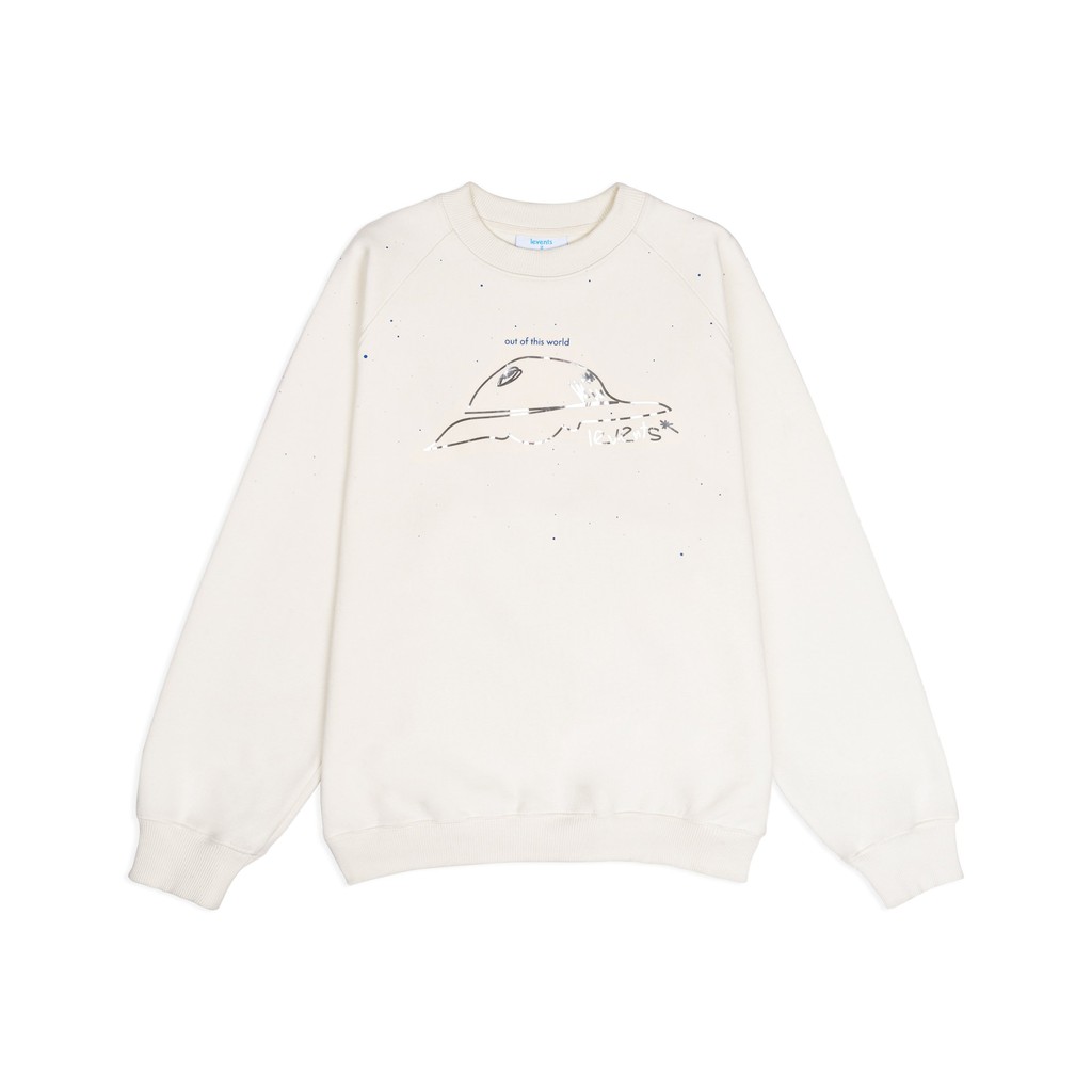 Áo nỉ LEVENTS Spaceship/ Cream | BigBuy360 - bigbuy360.vn