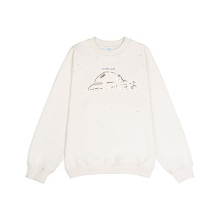 Áo nỉ LEVENTS Spaceship/ Cream