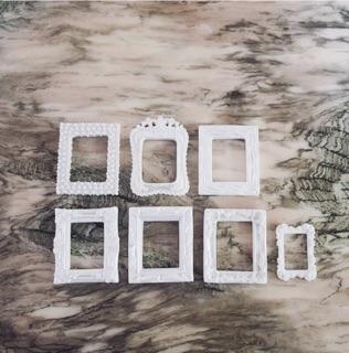 Khung ảnh trang trí mini diy