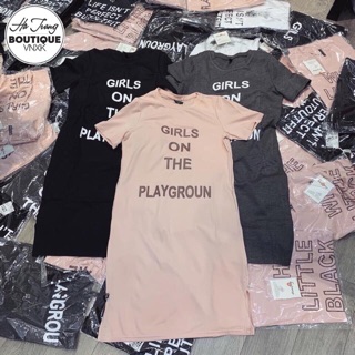 Váy maxi suông nữ GIRL chất đẹp