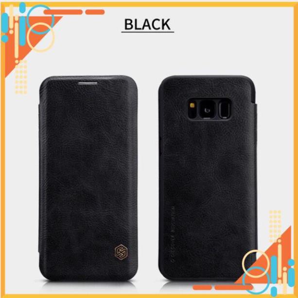 Bao da Nillkin QIN Galaxy S8 Plus/ S8+ chính hãng - Có ngăn để thẻ, Car