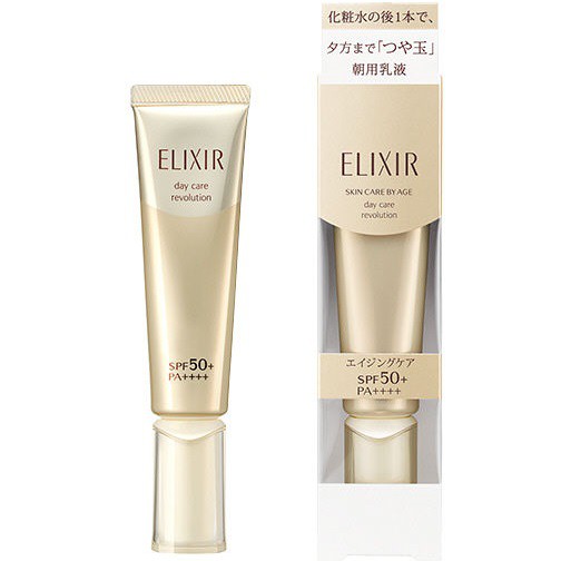 Tinh Chất Dưỡng Ngày Shiseido Elixir Skin Chống lão hóa SPF 50+/PA +++ 35ml - Nhật Bản
