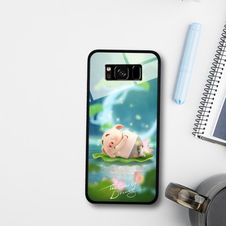 Ốp lưng kính 3D Samsung Galaxy S8 Plus