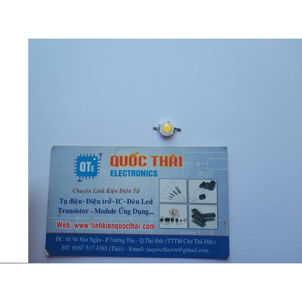 Led luxeon màu vàng ấm 3w