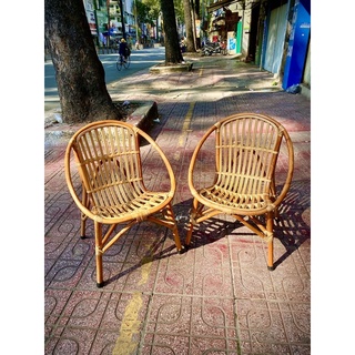 Ghế mây sọc ngang