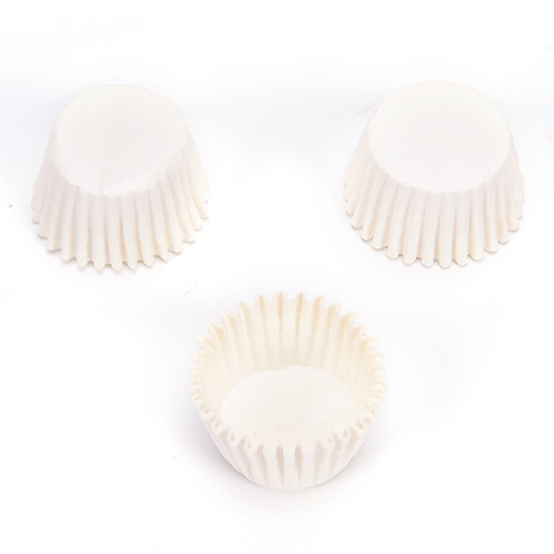 Bộ 500 Giấy Gói Bánh Cupcake Nhiều Màu Sắc