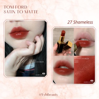Son thỏi Tom Ford Satin to Matte full size