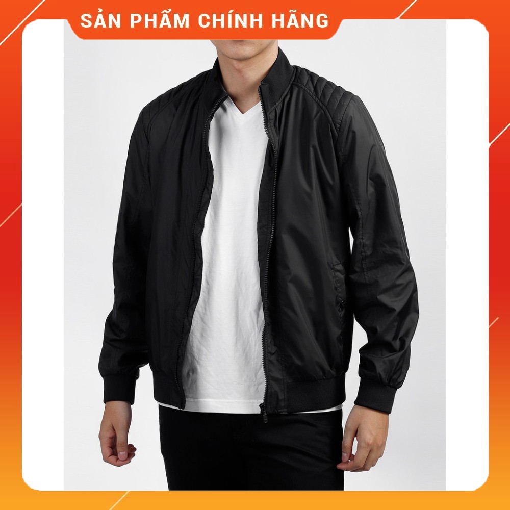(Aristino chính hãng) Áo Jacket Woven nam Aristino AJK010W7 màu đen 1