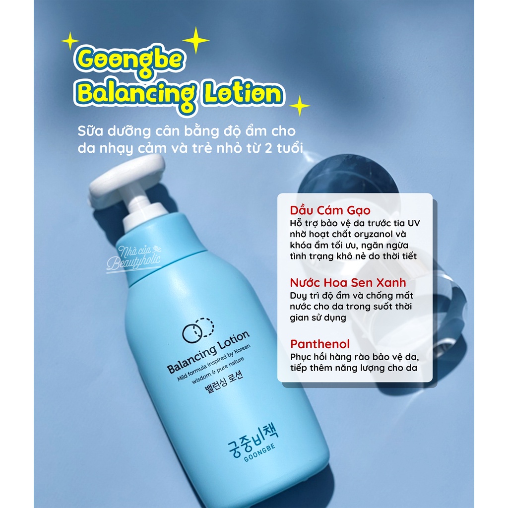Dòng sản phẩm dưỡng da mẹ và bé GOONGBE