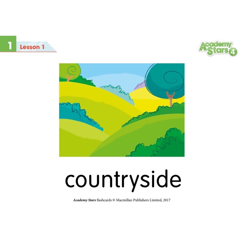 Flash Card Academy Stars Starter,1,2,3,4