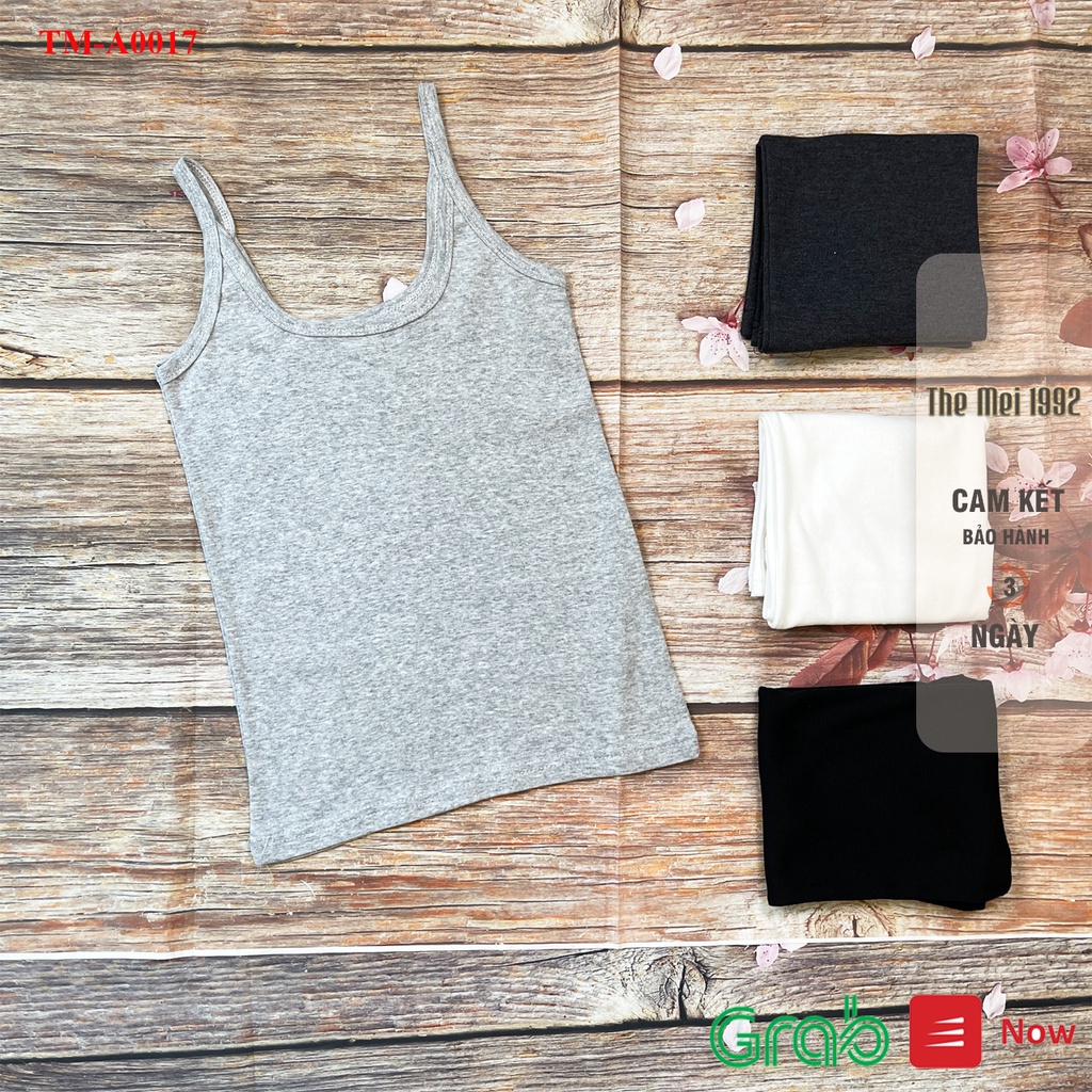 [Mã FAMARAL2 giảm 10K đơn 50K] Áo hai dây nữ THE MEI 1992 - áo 2 dây nữ cao cấp chất len tăm lạnh co giãn siêu xinh | BigBuy360 - bigbuy360.vn