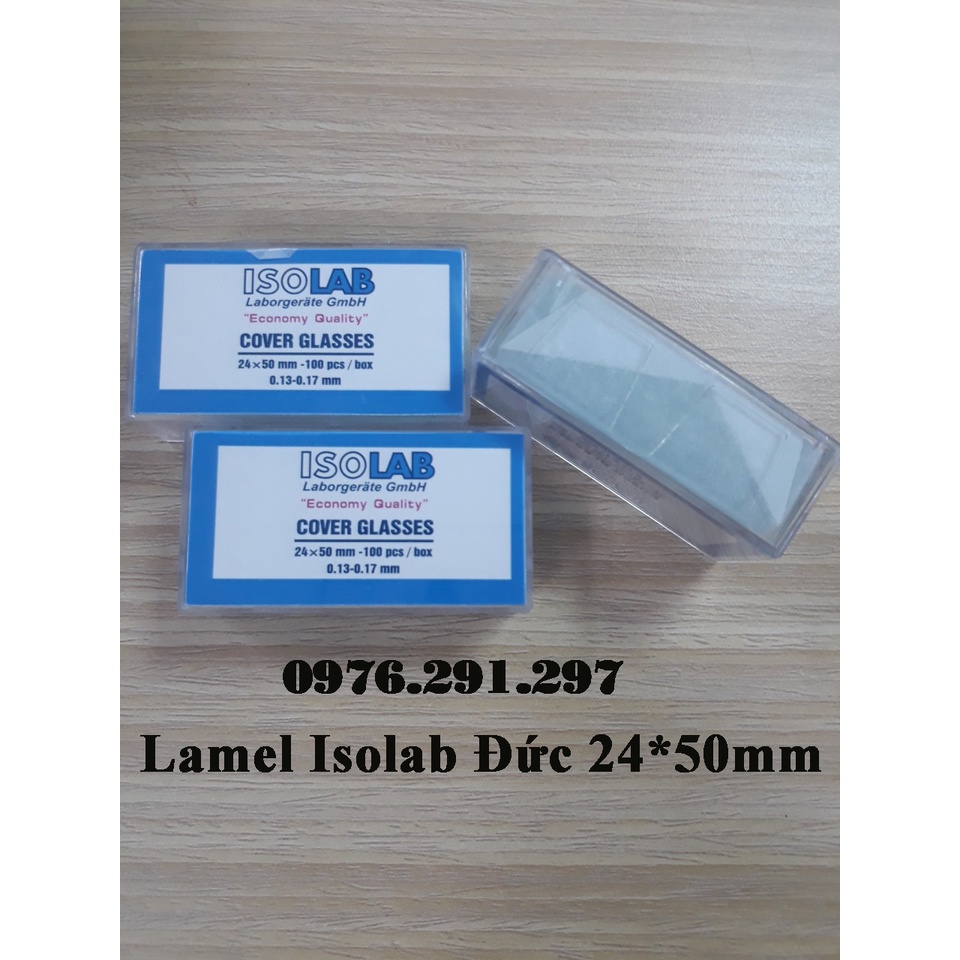 Lamen kính hiển vi Isolab - Đức