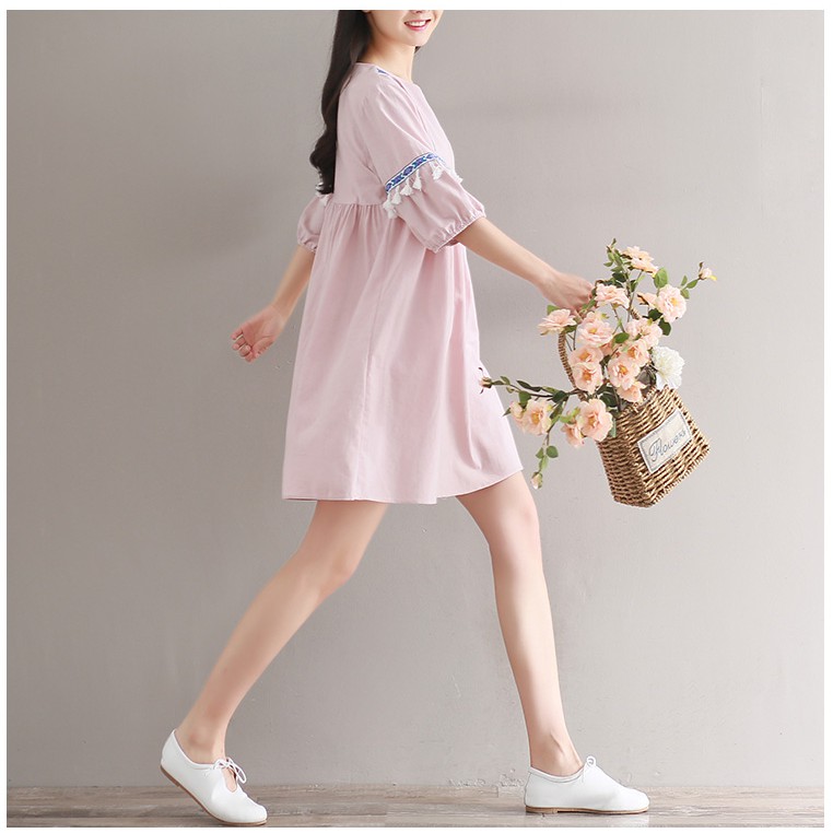 VÁY BABY DOLL DÁNG SUÔNG RỘNG