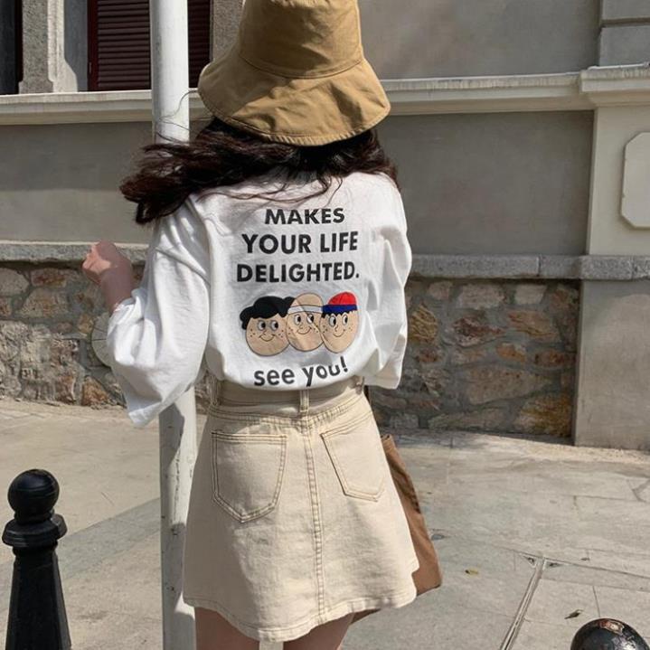 Yena Chân Váy Denim Lưng Cao Phong Cách Hàn Quốc | BigBuy360 - bigbuy360.vn