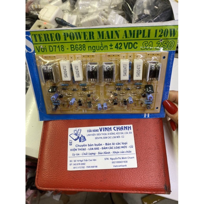 1 Mạch khuyếch đại công suất âm thanh SA250 120W