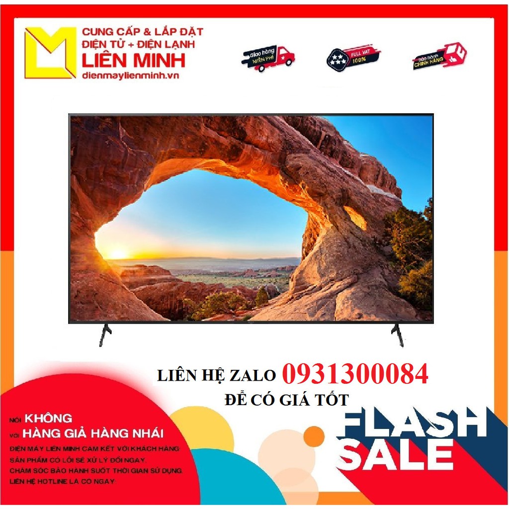 Android Tivi Sony 4K 85 inch KD-85X86J Mới 2021 (GIÁ LIÊN HỆ) - GIAO HÀNG MIỄN PHÍ TP.HCM)