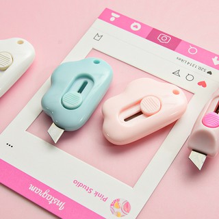 Dao Cắt Mini Đám mây Đa Năng màu Pastel
