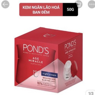 Kem chống lão hóa da cao cấp  ban đêm 50g