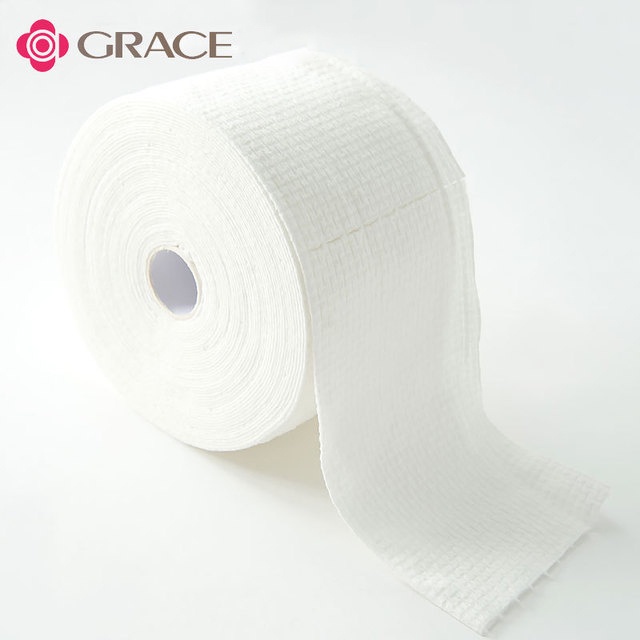 (CUỘN LỚN 70 MIẾNG) Cuộn Khăn Giấy Khô Cotton Dùng Để Rửa Mặt Chăm Sóc Da XIC2