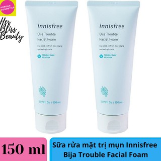 Sữa rửa mặt ngừa mụn Bija Trouble Facial Foam 150ml