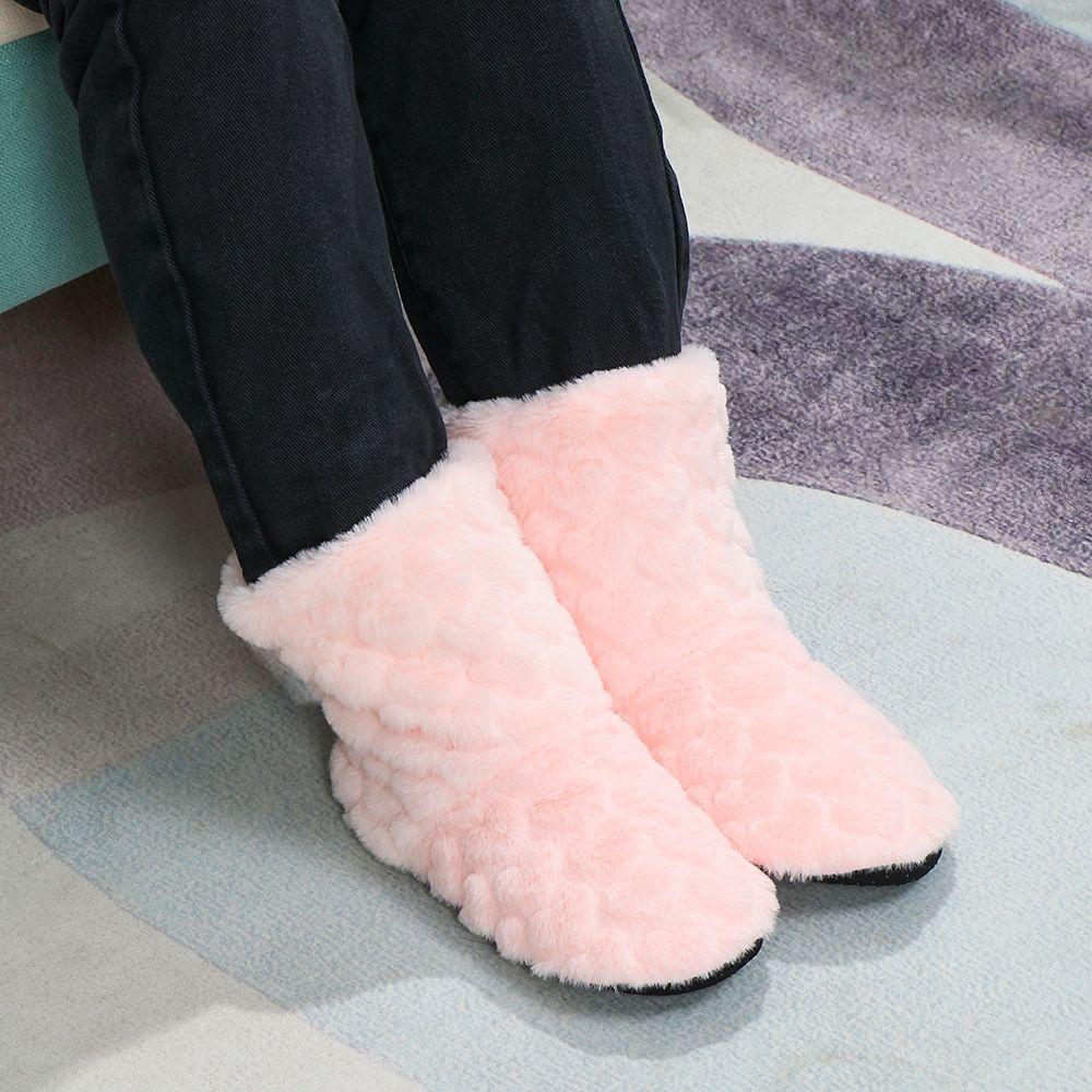 1 Đôi Giày Bốt Cổ Cao Chống Trượt Thời Trang Cho Nữ