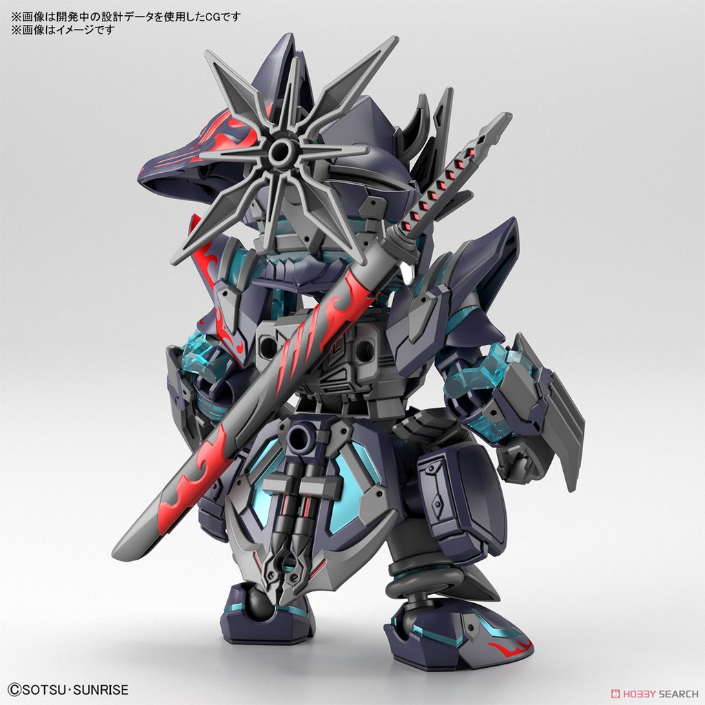 Mô hình lắp ráp SD W Heroes Sasuke Delta Gundam Bandai 4573102616630