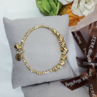 Lắc tay vàng đồng non