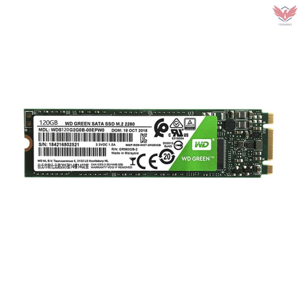 Ổ Cứng Ssd Sata 6gb / S M.2 2280 Wds120G2G0B 120gb