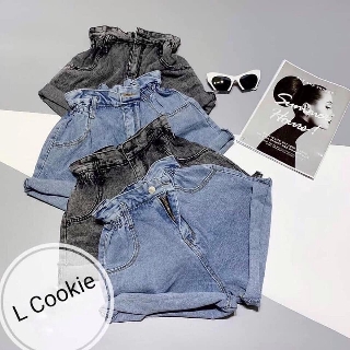 QUẦN JEANS ĐÙI CẠP CHUN