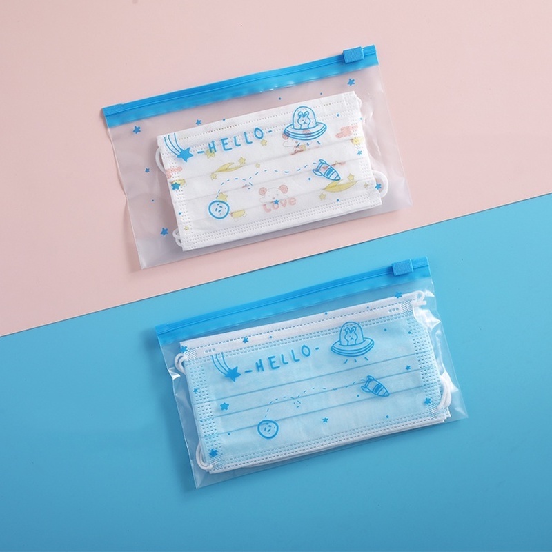 Túi Đựng Khẩu Trang Mini Chống Nước Chống Bụi Dễ Thương