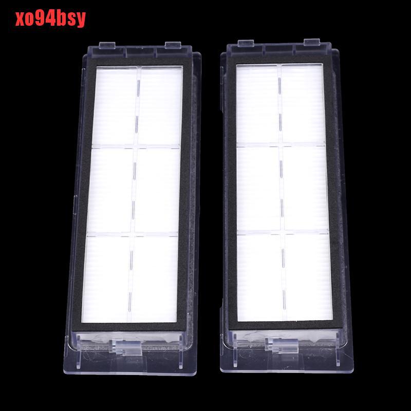 [xo94bsy]2x Replacement Washable HEPA Filter for XIAOMI MI Robot 1 2nd Mi home Roborock