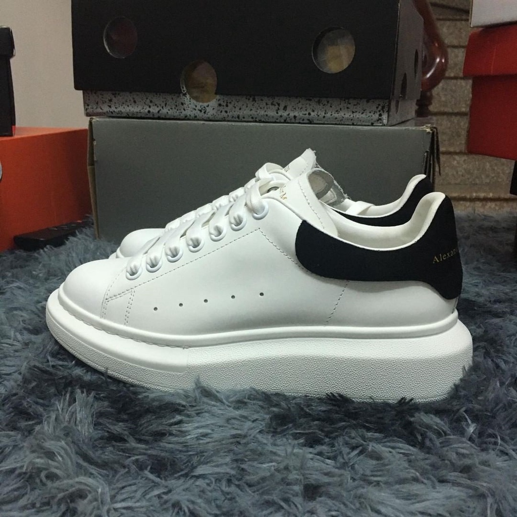 Giày Sneaker Cổ Thấp Mc Queen, Giầy Thể Thao Nam Nữ Trắng Thời Trang Giá Rẻ MCQ