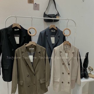 áo vest 6 khuy mỏng hàng qc