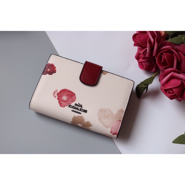 ví cầm tay nữ mini toàn bộ da thật