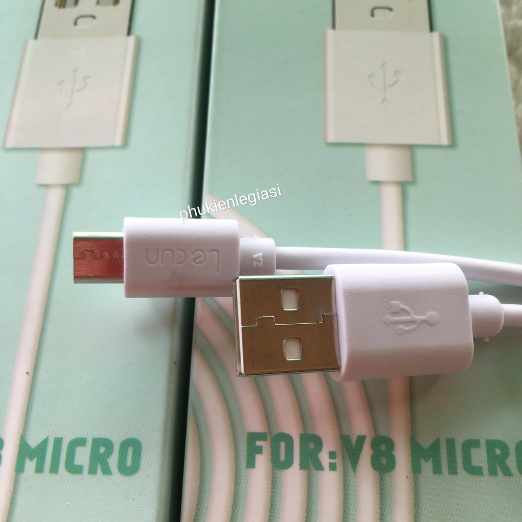 Cáp sạc Micro usb Lecun dây A đủ dòng điện thoại mã FD10