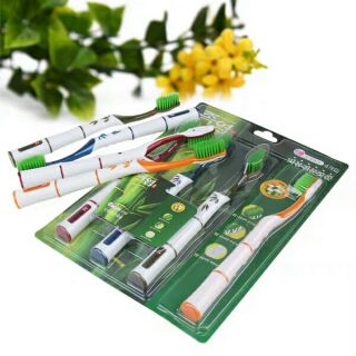 Vỉ 4 bàn chải đánh răng Hàn quốc bamboo