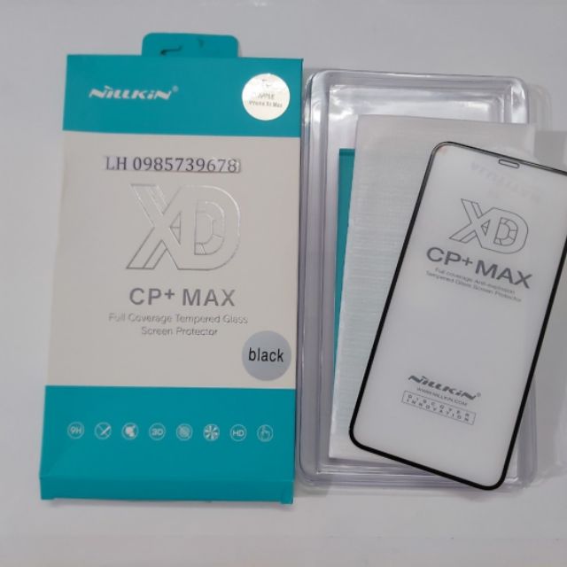 Kính Cường Lực XD CP+ Max Nillkin Cho Iphone7/8/7+/8+/X/XR/ Xs Max hàng xịn chính hãng