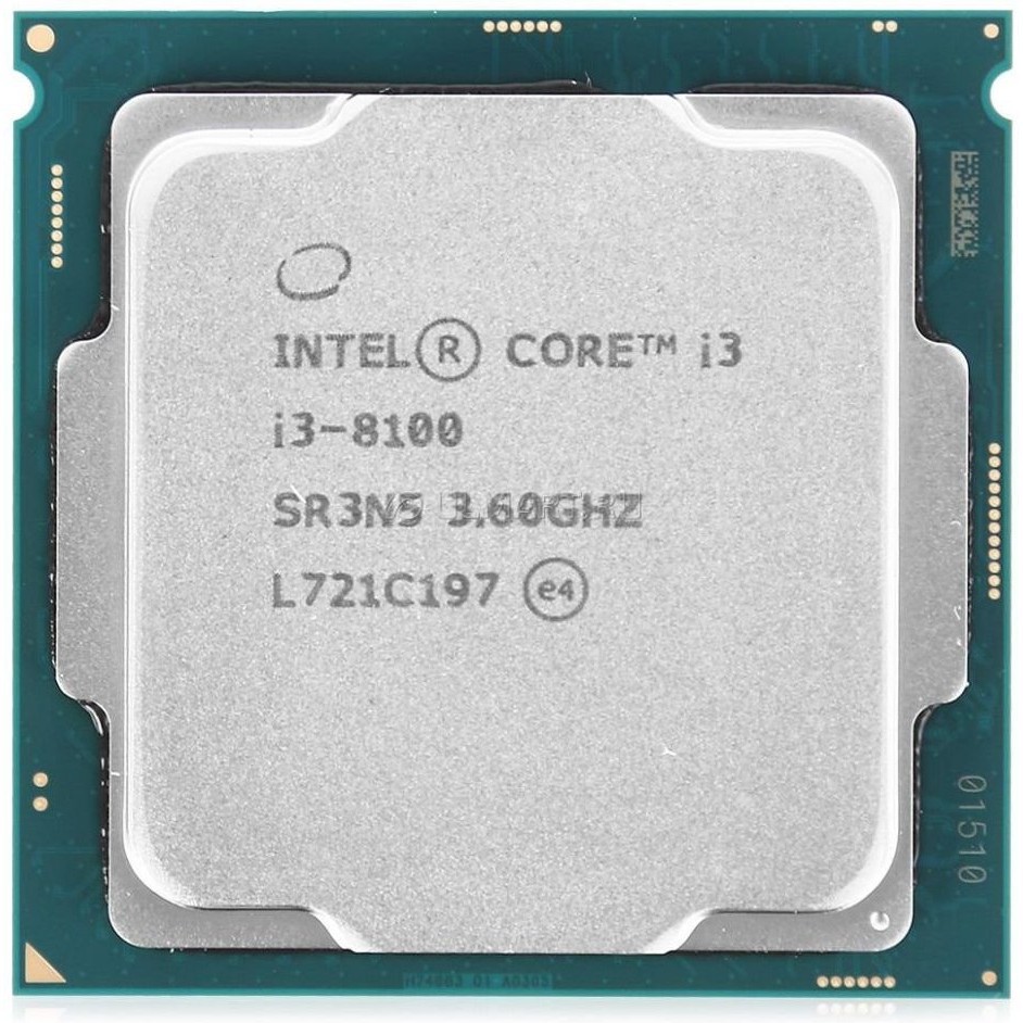 CPU i3 8100 (3.60GHz, 6M) Box Công Ty