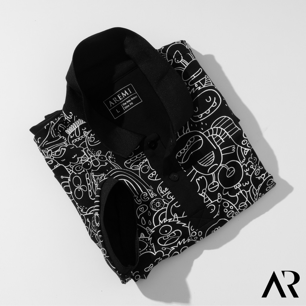 Áo polo nam trơn cổ bẻ,vải cvc, Họa tiết in sắc nét phối với chữ thêu tỉ mĩ, thun cao cấp form chuẩn  AREMI APL0011 | BigBuy360 - bigbuy360.vn