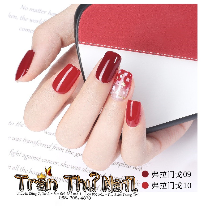 Sơn gel AS red - màu đỏ mã PLA